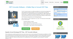 Desktop Screenshot of ostconvertersoftware.com